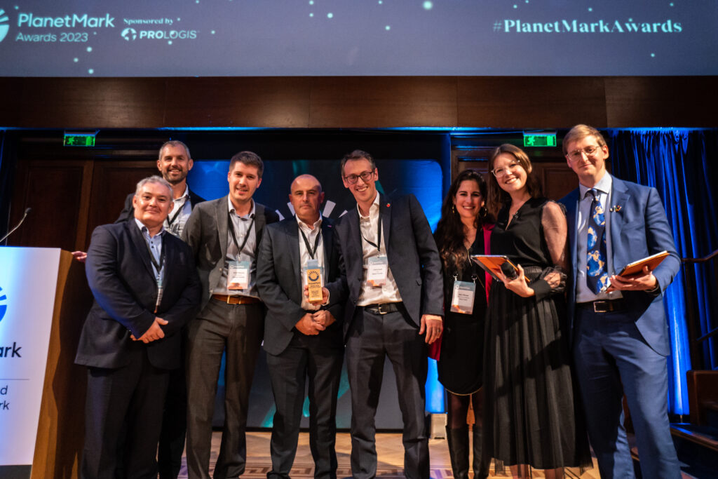Planet Mark Sustainability Award